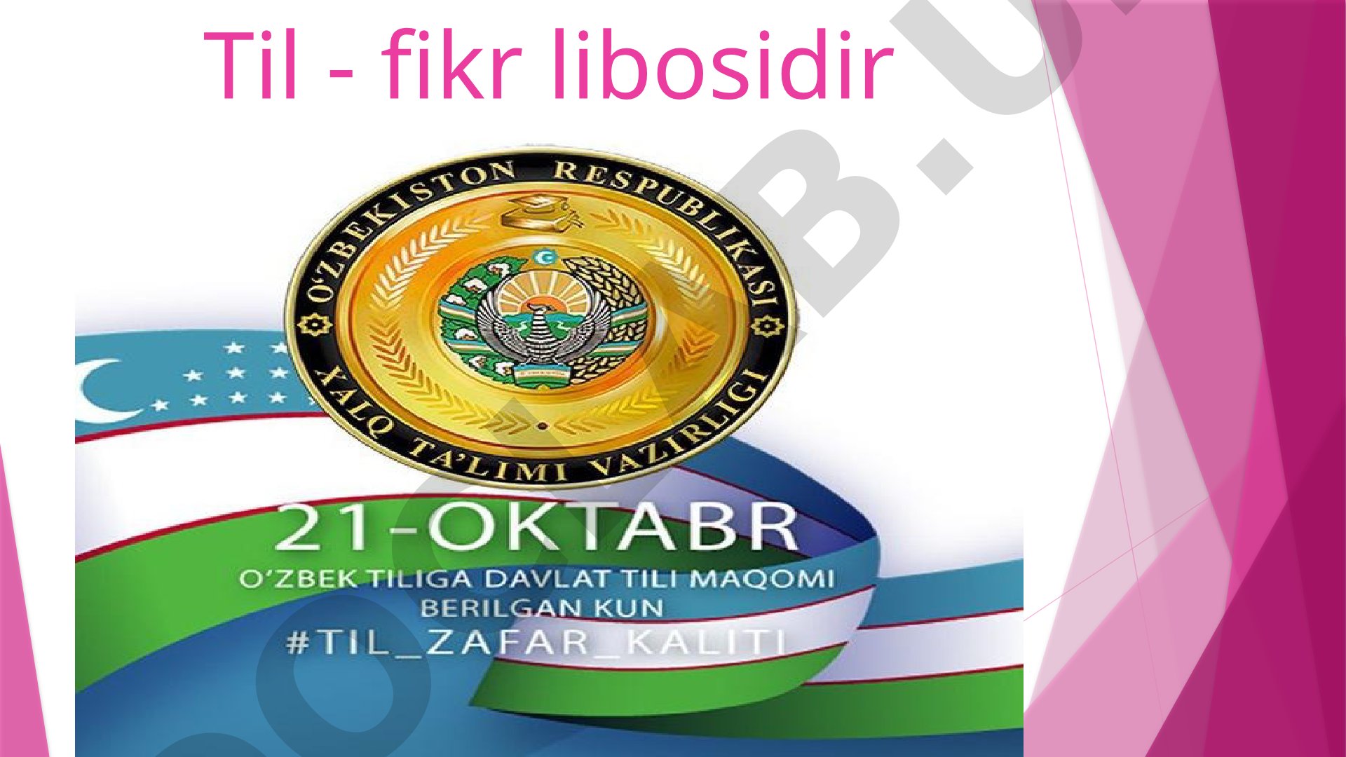 Til - fikr libosidir
