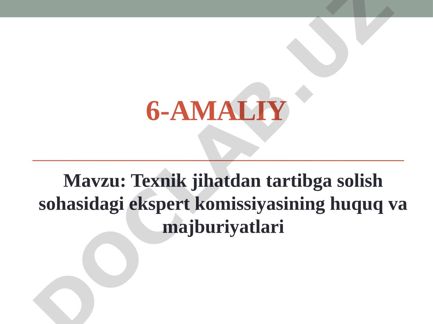 Texnik jihatdan tartibga solish sohasidagi ekspert komissiyasining huquq va majburiyatlari