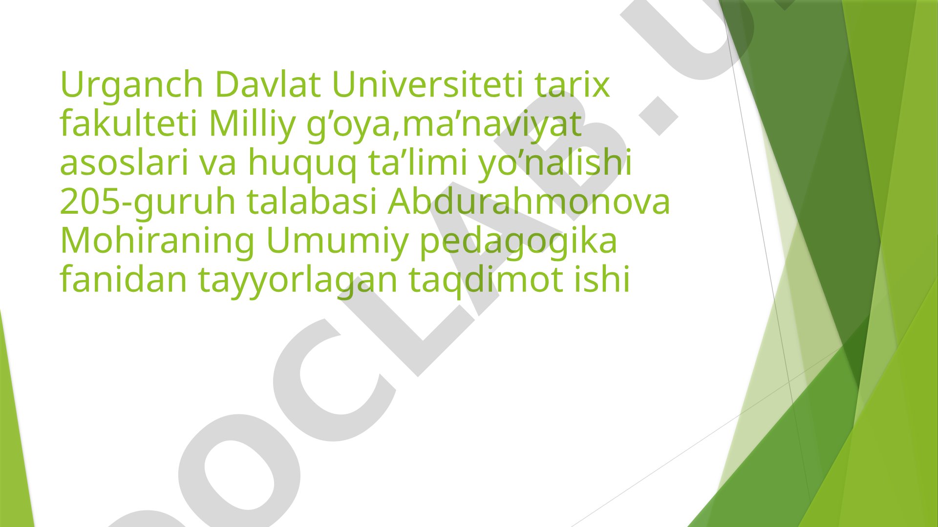 Pedagogika fanining ilmiy-tadqiqot metodlari