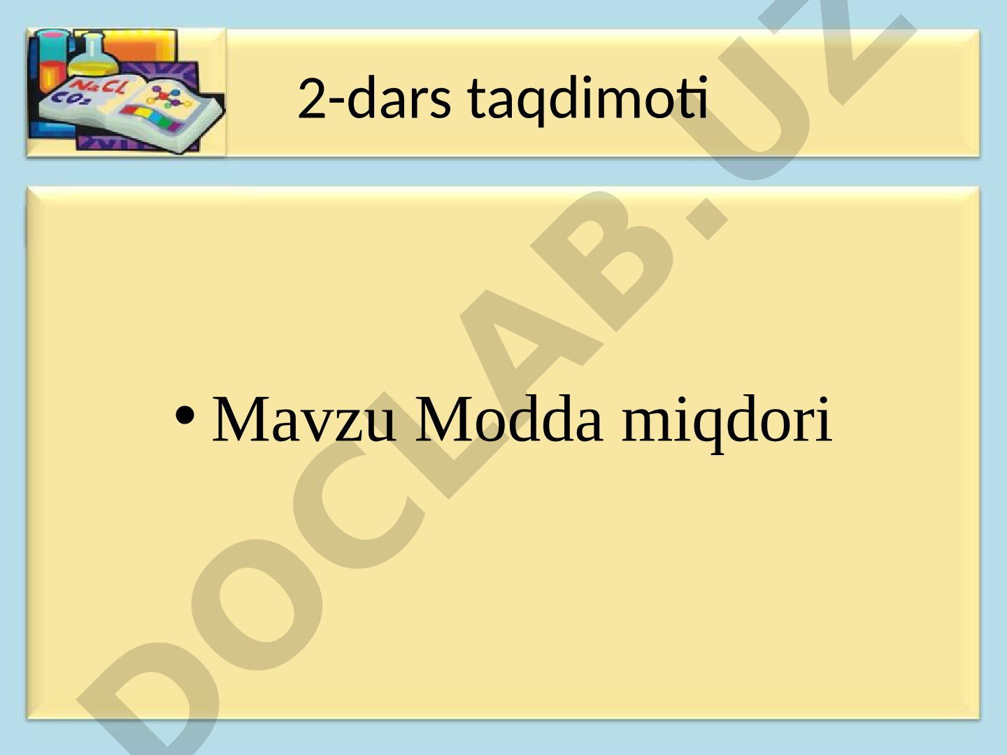 Modda miqdori
