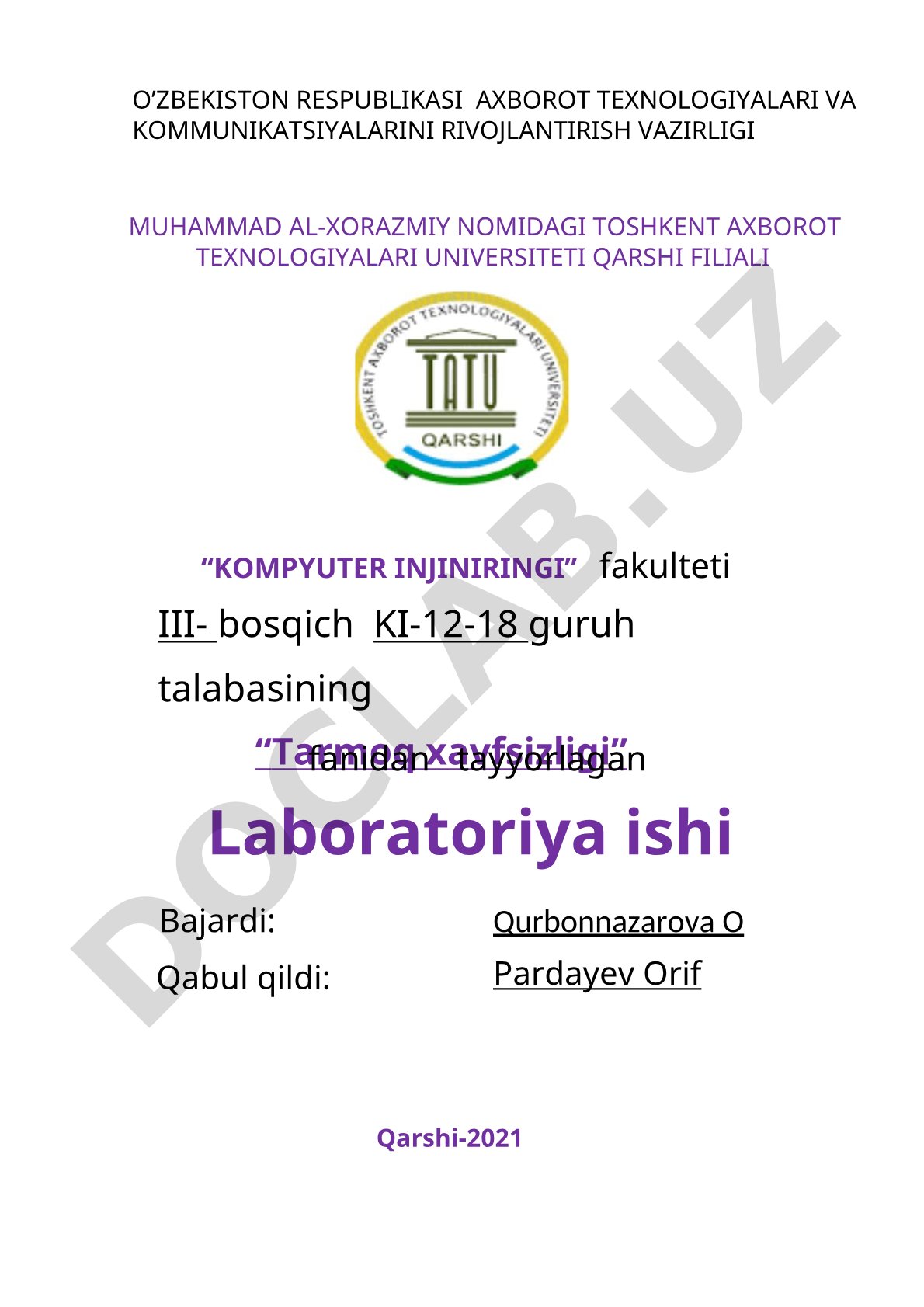 Virusga qarshi himoya serverini o'rnatish va sozlash