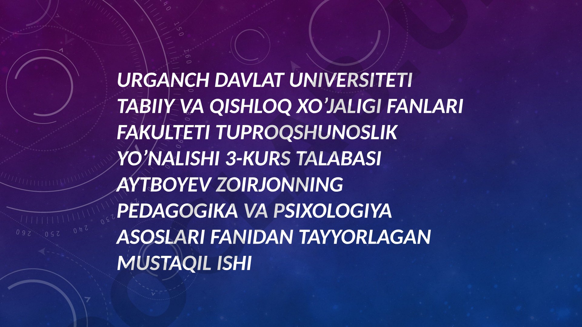 O'qitishda interfaol metodlar