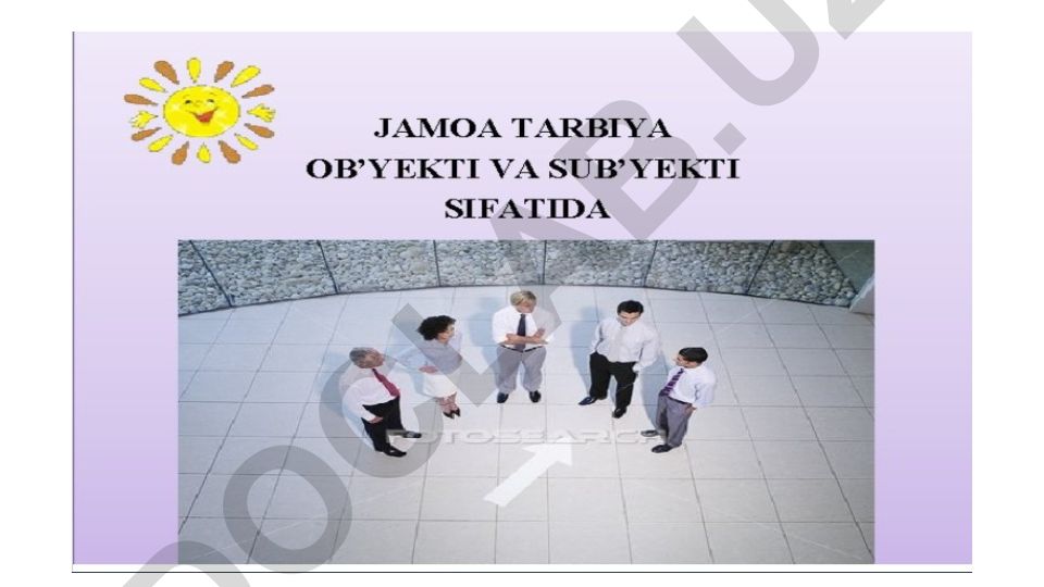 Tarbiya metodlari va ularning guruhlari