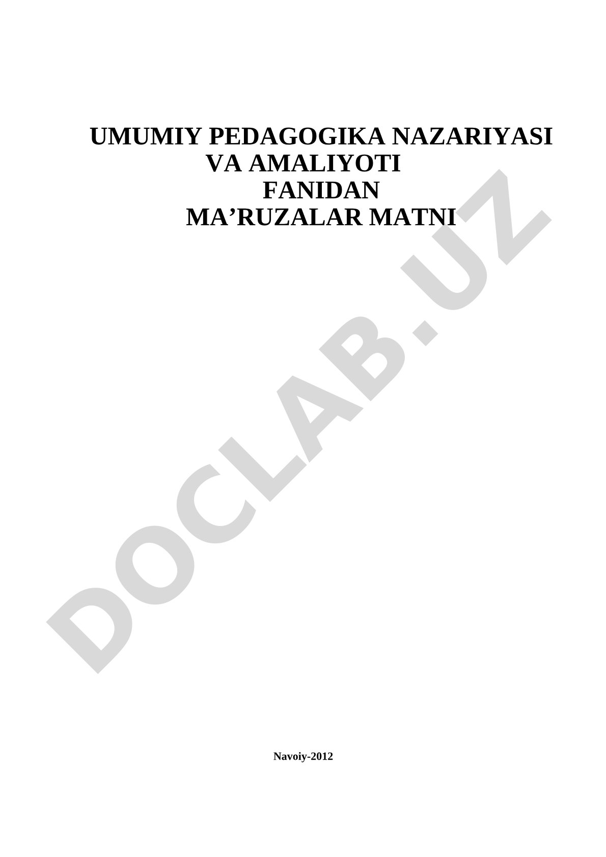 O'ZBEKISTON RESPUBLIKASINING UZLUKSIZ TA'LIM TIZIMI. KADRLAR TAYYORLASH MILLIY MODELI