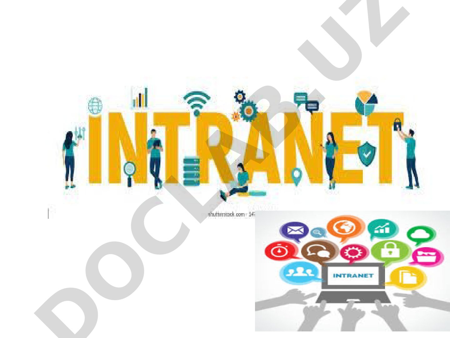 Intranet tarmog'ining ta'rifi va yaratish texnologiyalari haqida