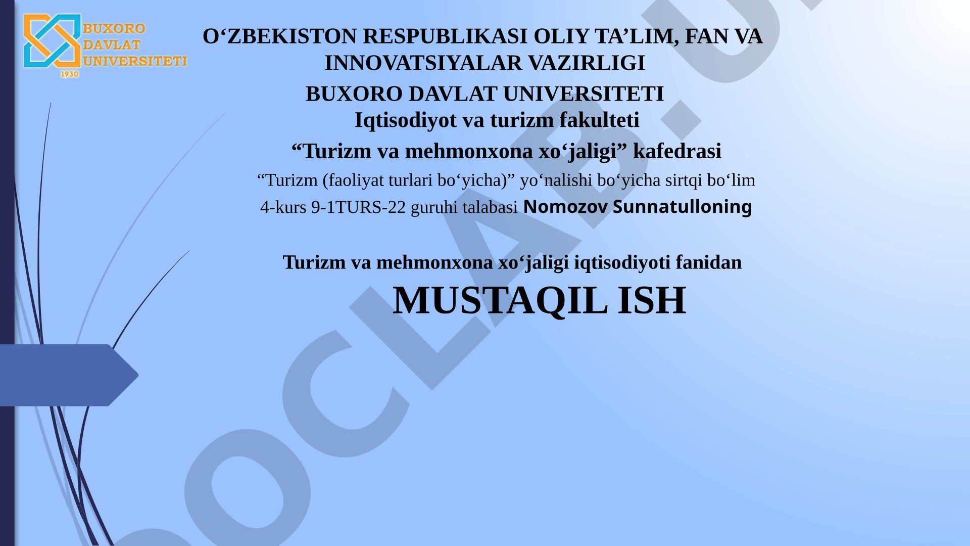 Gruziyaning turizm rivojlanish omillari