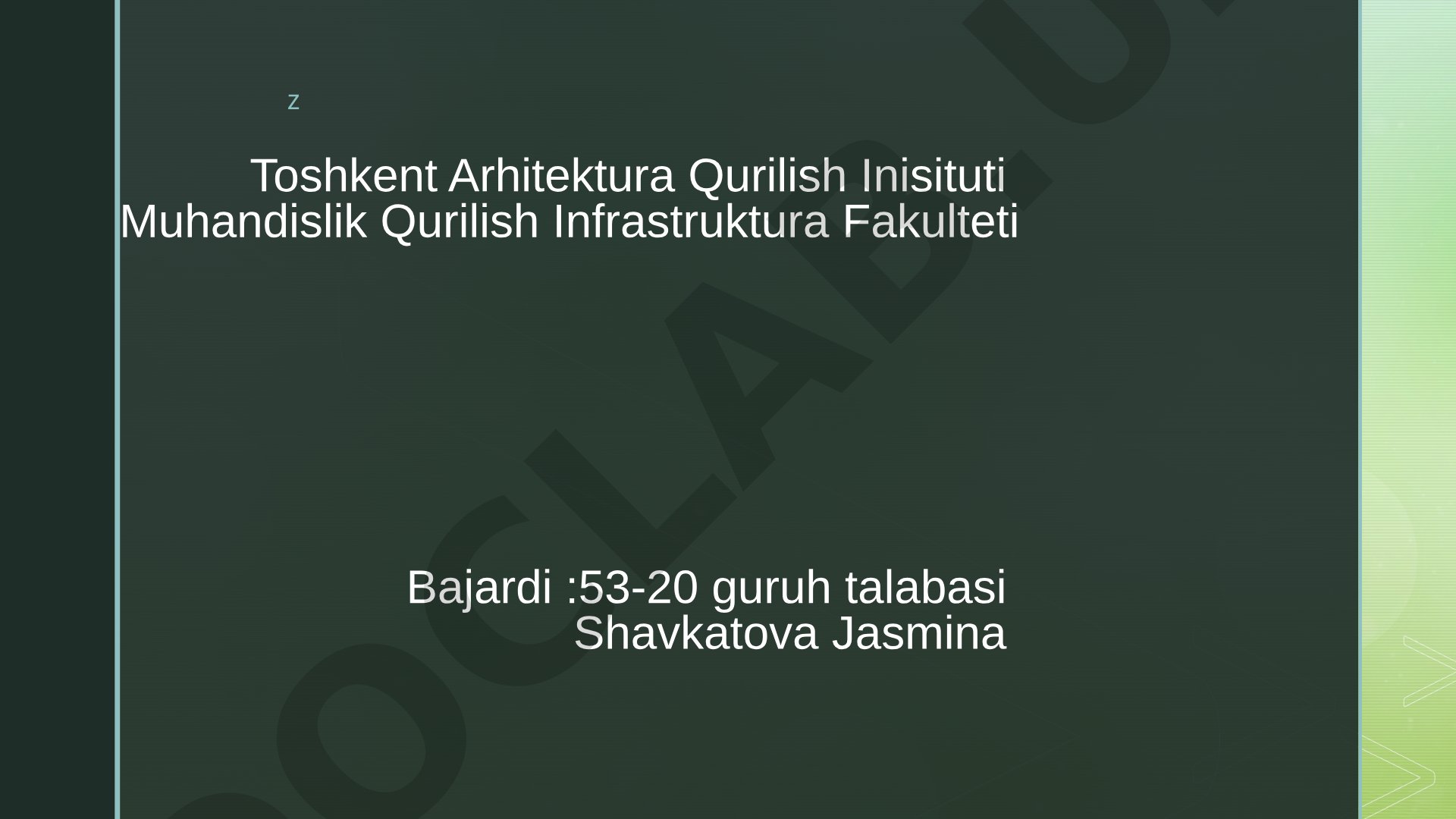 Maktablar hududiga qanday daraxtlarni ekish tavsiya etiladi