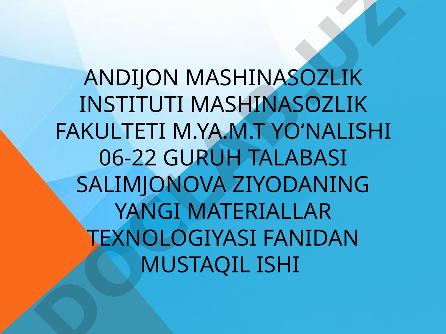 Keramika va shisha materiallar