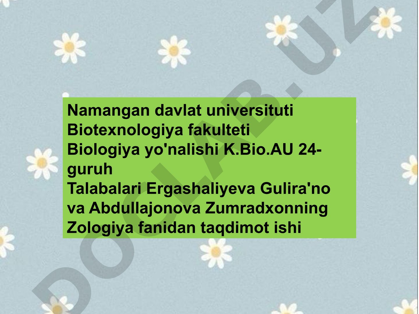 Oq planariyaning hayot tarzi va sistemalari