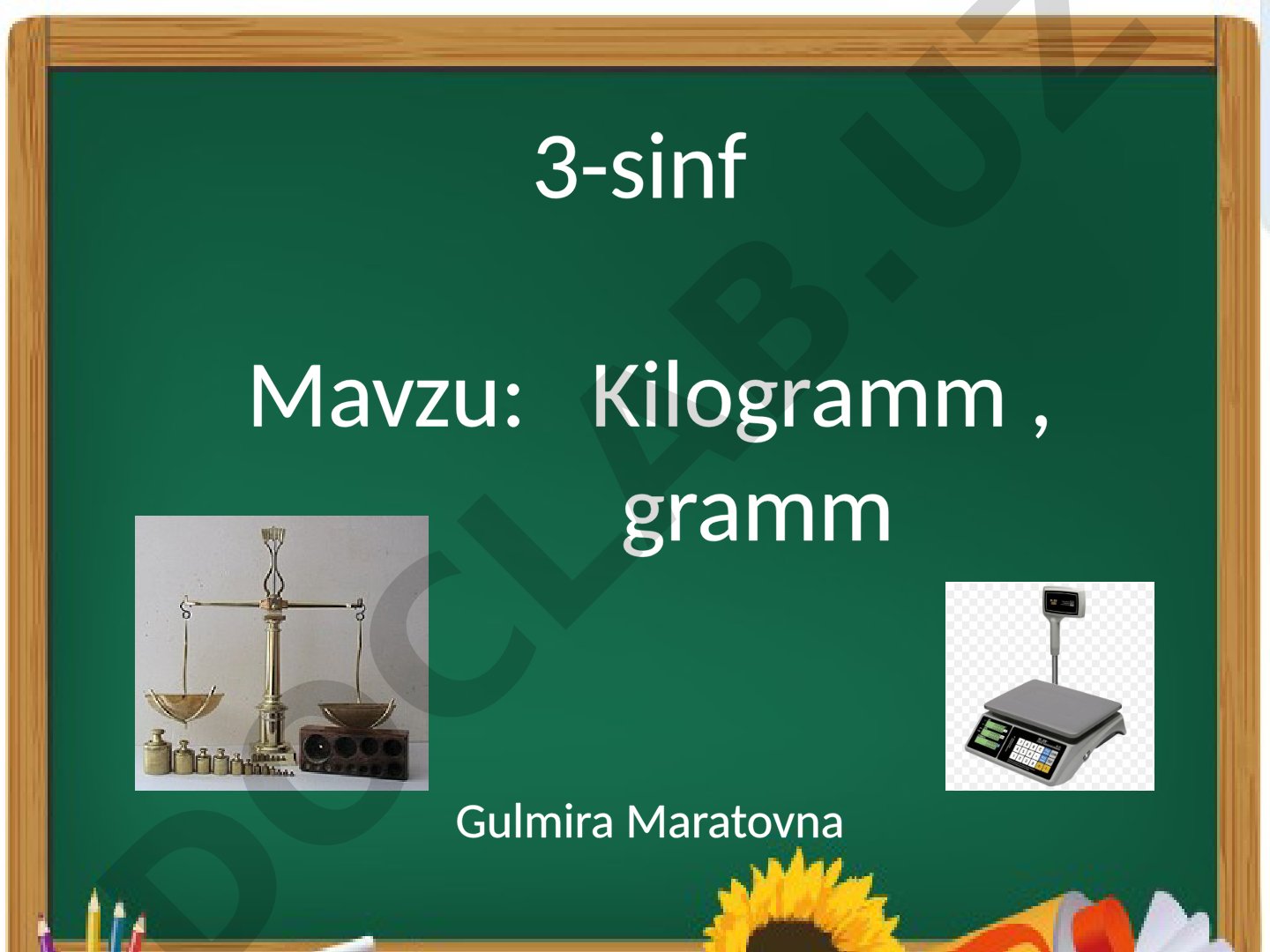 Kilogramm , gramm