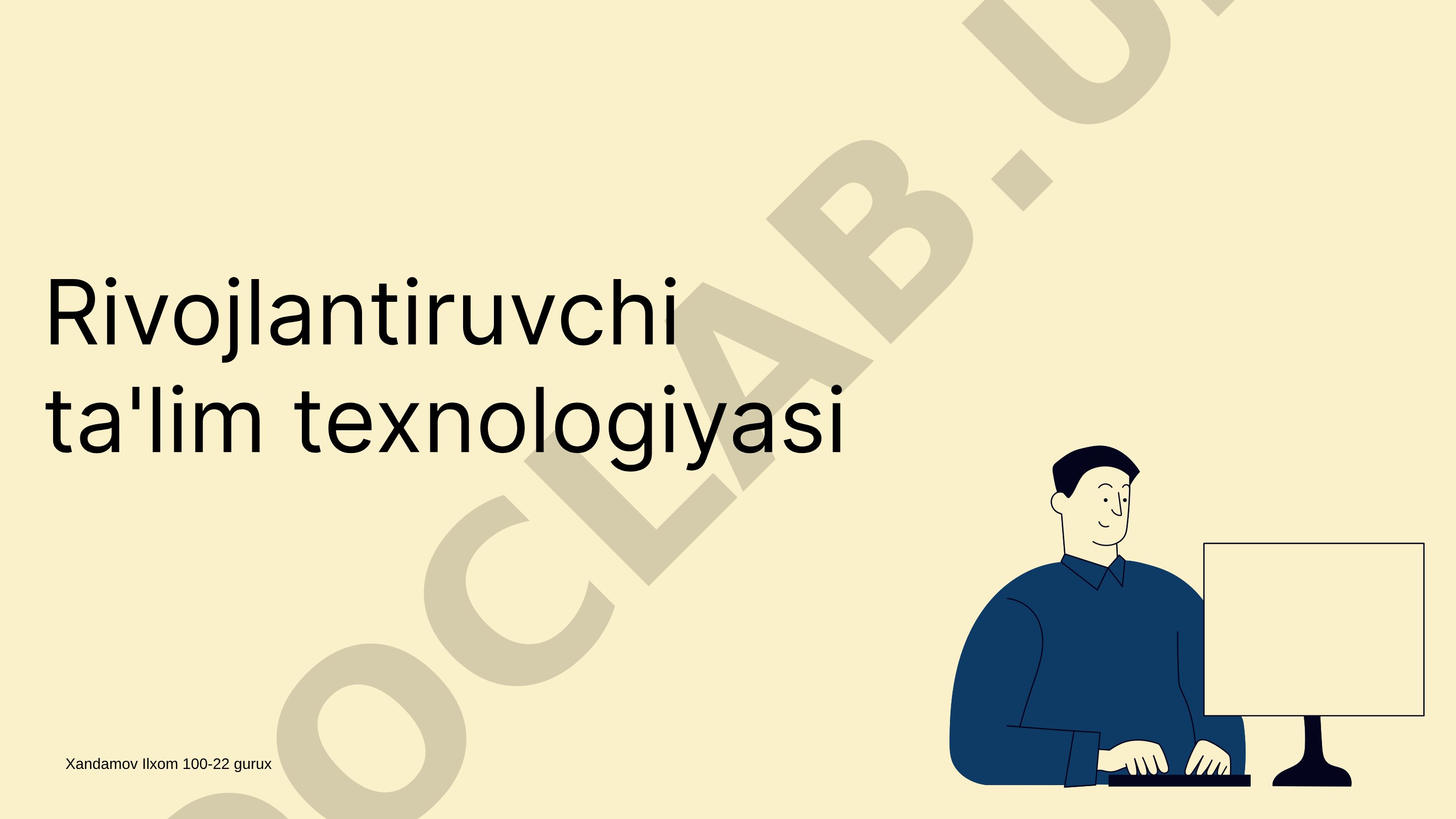 Zamonaviy ta'lim texnologiyalari konsepsiyasi, maqsadlari va innovatsion yondashuvlar