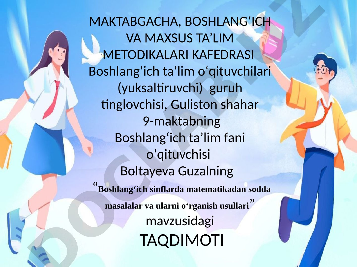 Sodda masalalar