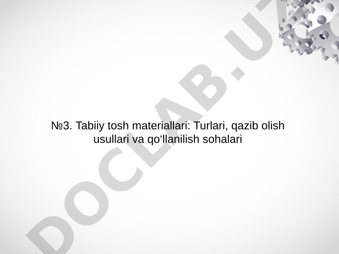 Tabiiy tosh materiallari: Turlari, qazib olish usullari va qo‘llanilish sohalari
