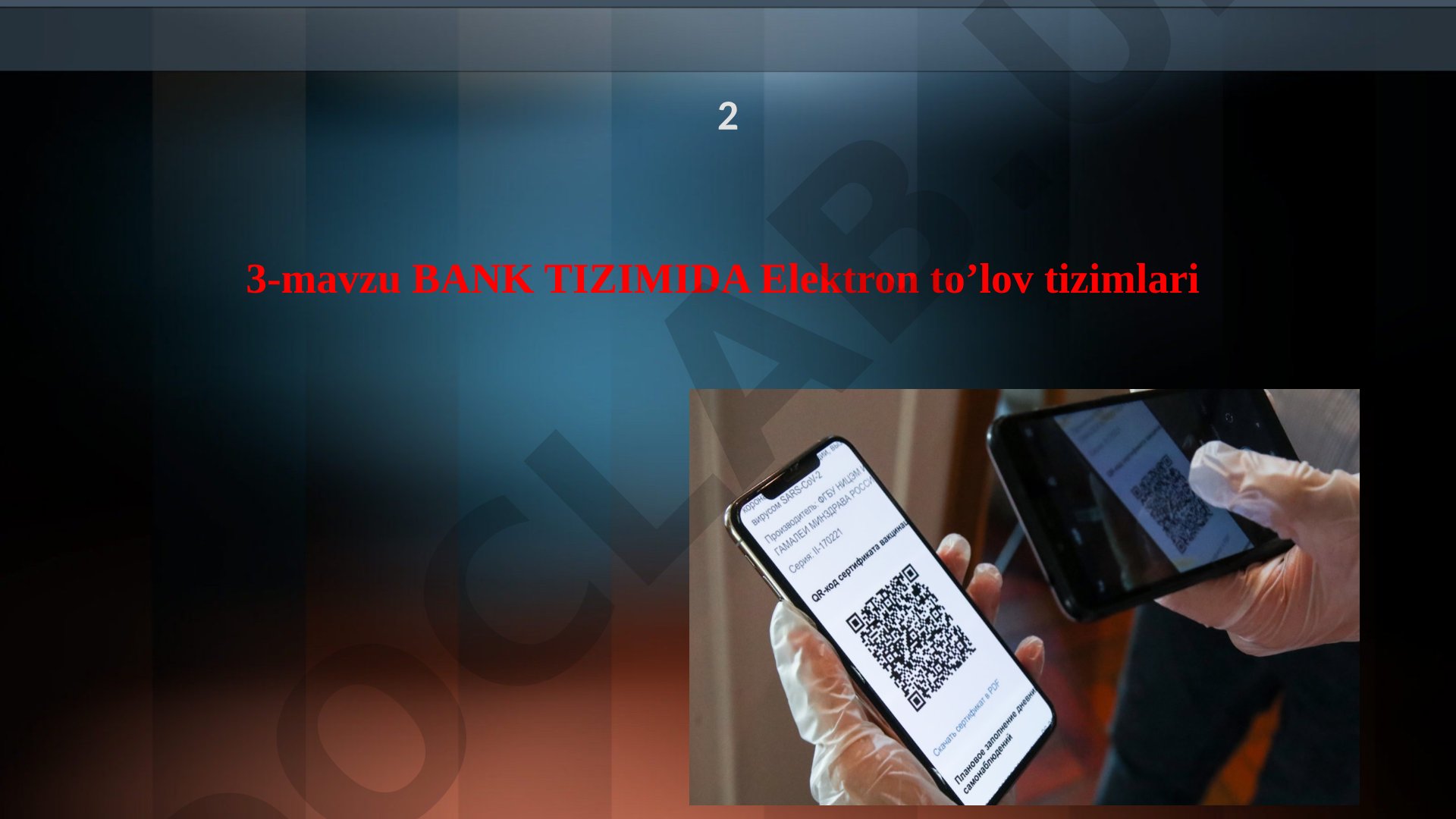 Elektron to‘lov to‘lov tizimining subyektlari o‘rtasida tuzilgan shartnomalar asosida to‘lov tizimin
