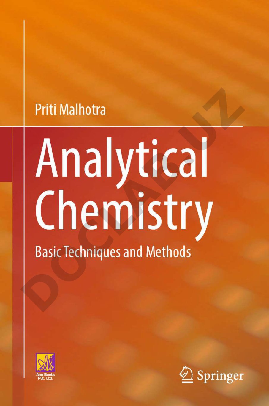 Analytical Chemistry Basic Techniques and Methods