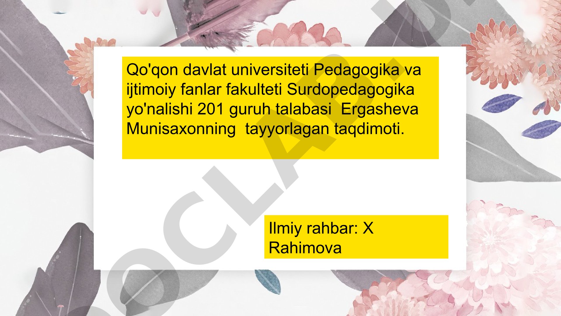 Daktilologiyada harakat va ritmning ro'lini o'rganish