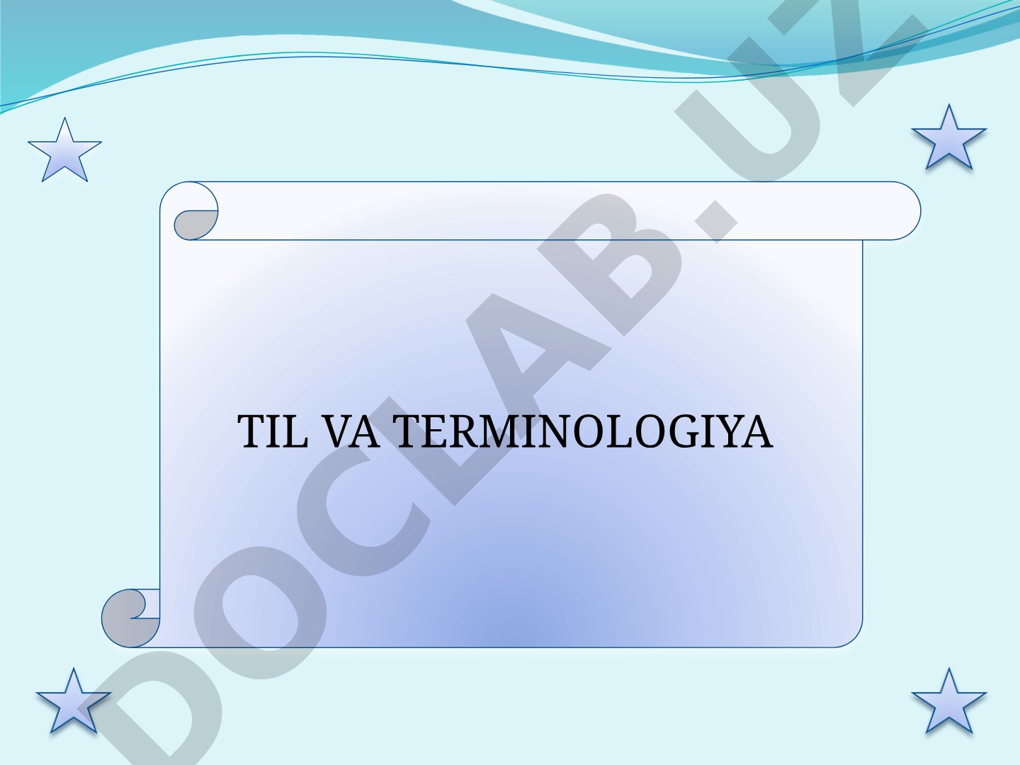 O'zbek tilshunosligida terminologiya masalalari