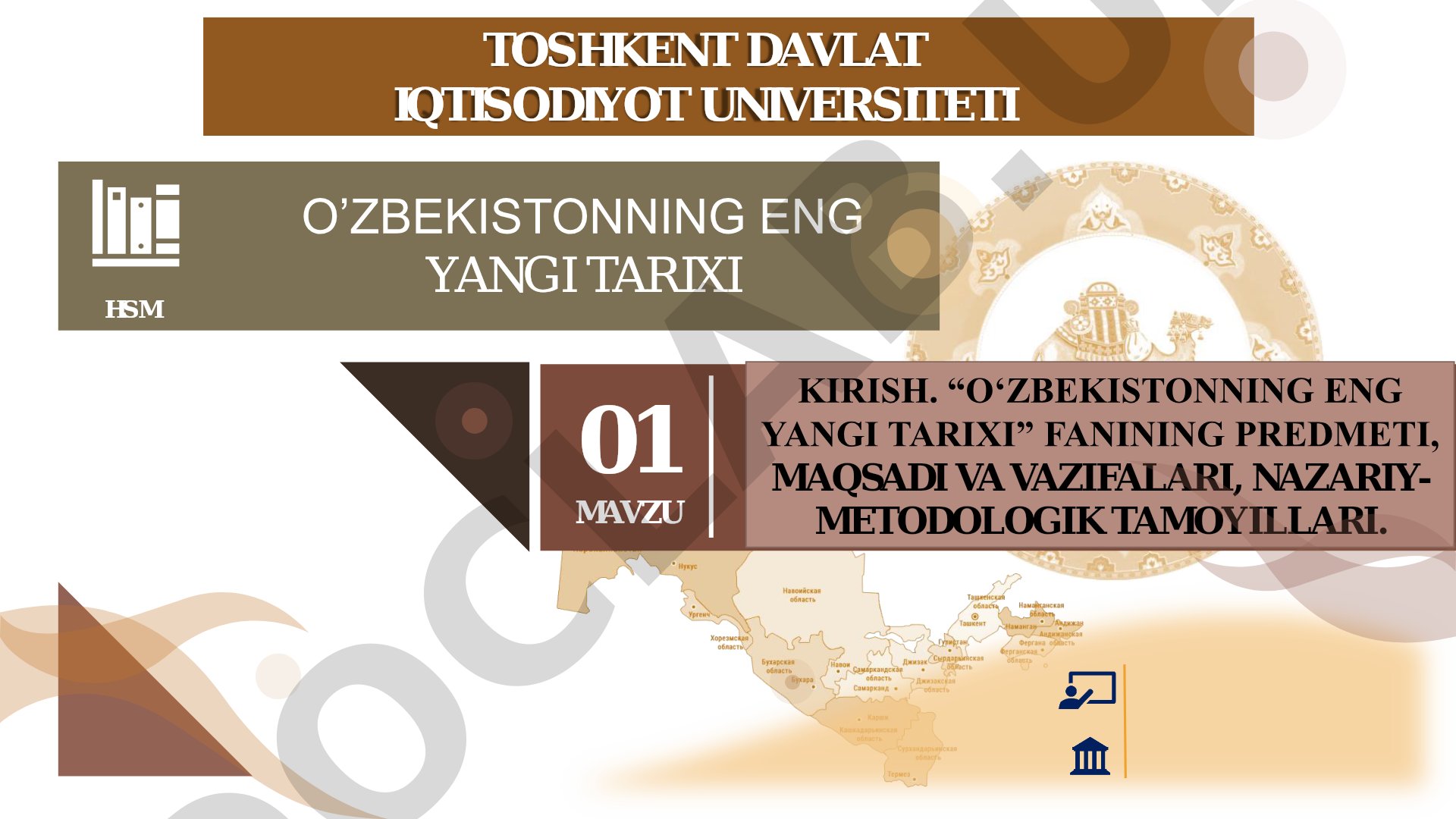 O‘ZBEKISTON TARIXI