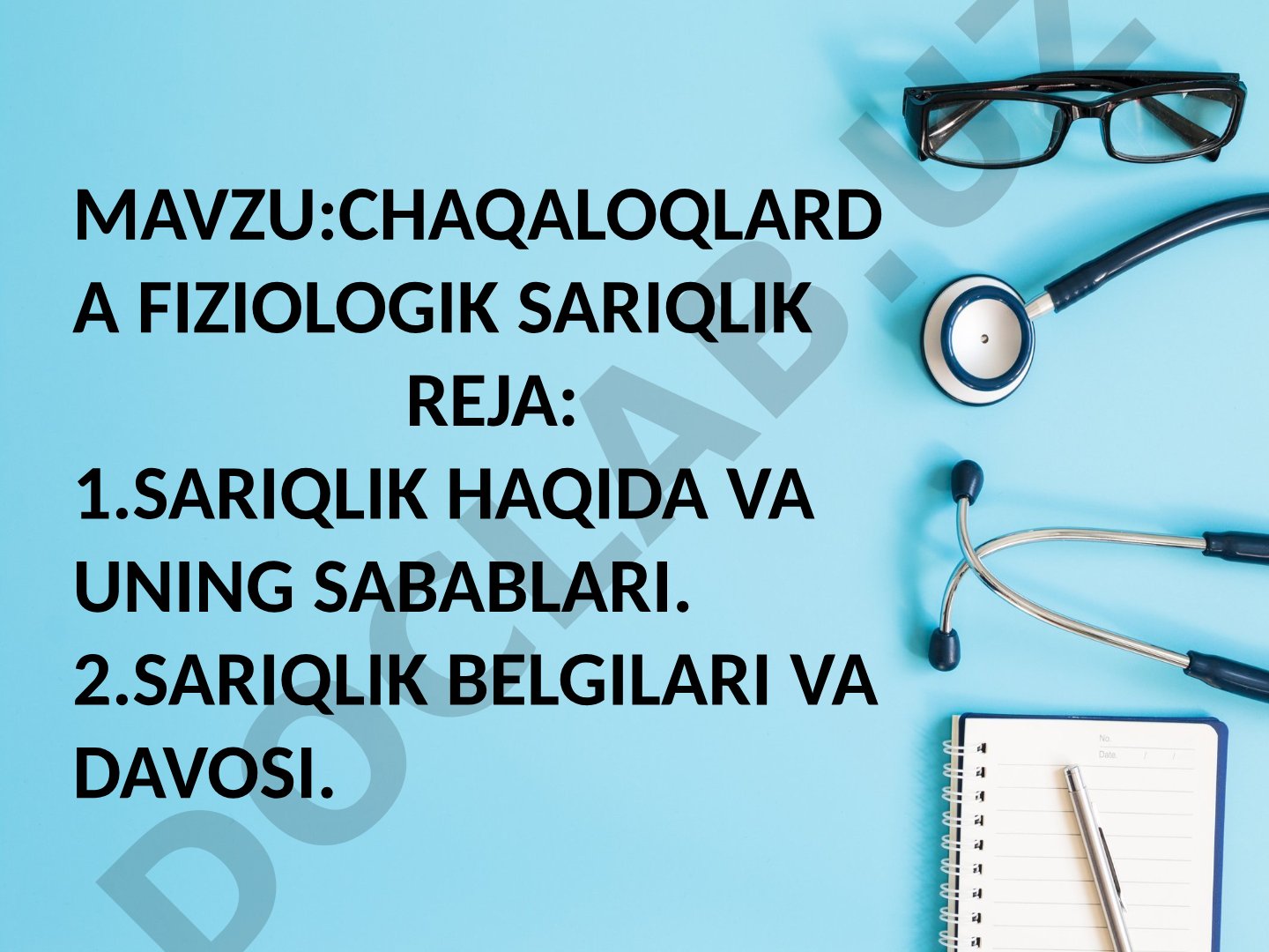 Chaqaloqlarda fiziologik sariqlik