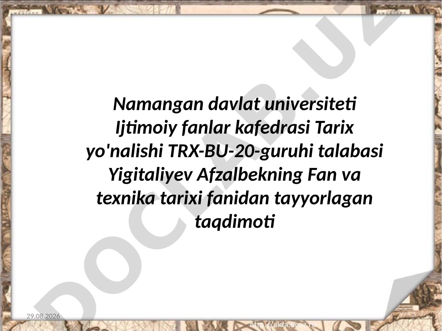 Yevropada Uyg'onish davri madaniyati