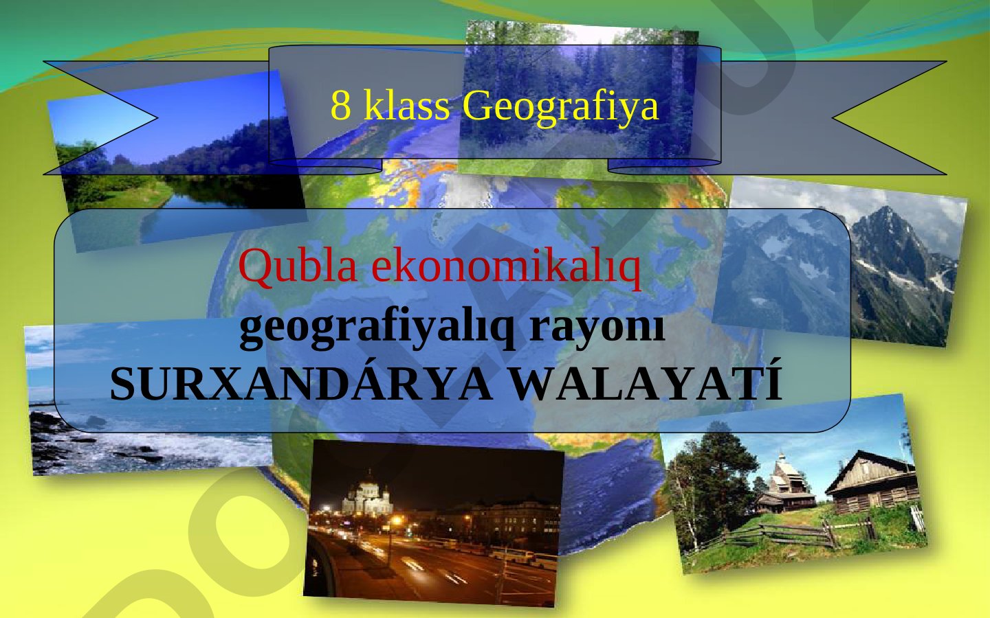Surxandárya walayatı ekonimikalıq geografiyası