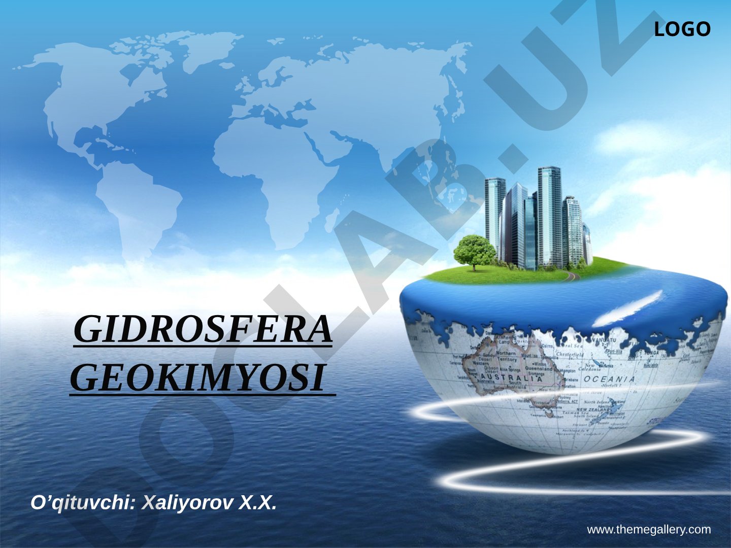 Gidrosfera geokimyosi