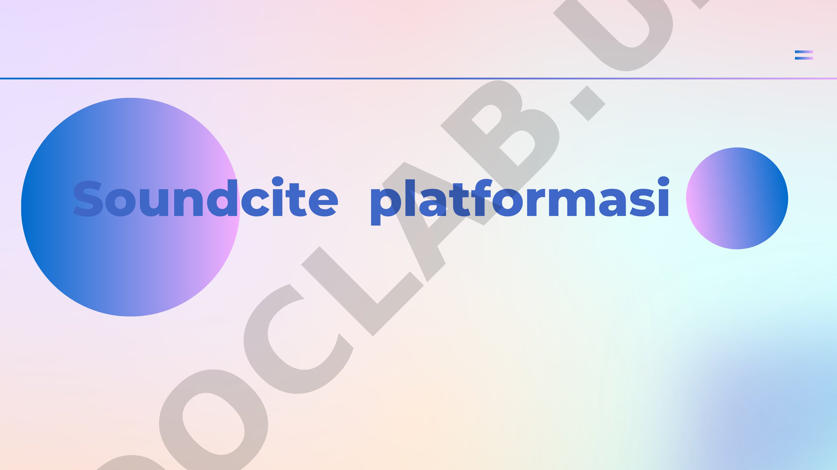 Soundcite platformasi