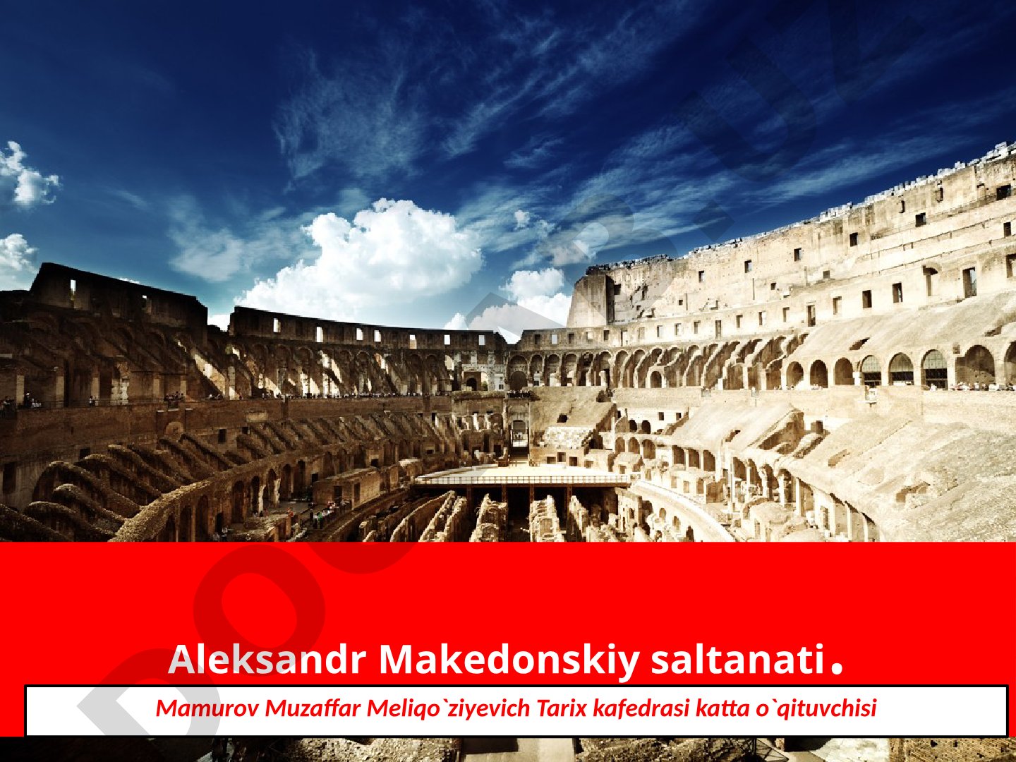 Aleksandr Makedonskiy saltanati