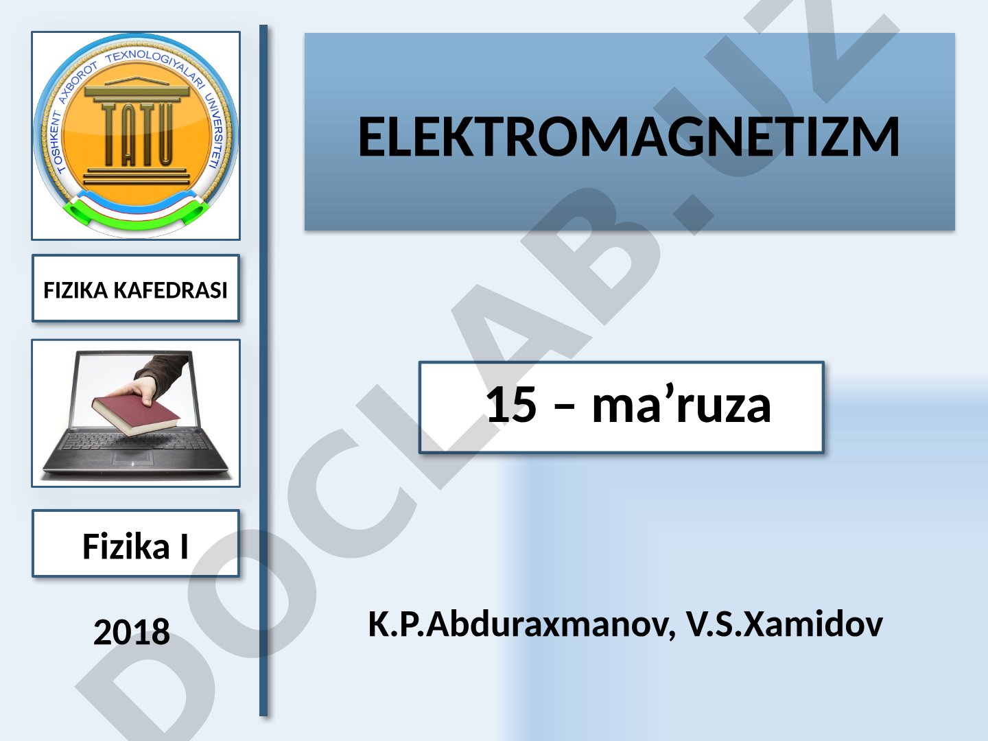 O'zinduksiya, induktivlik va elektromagnit induksiya