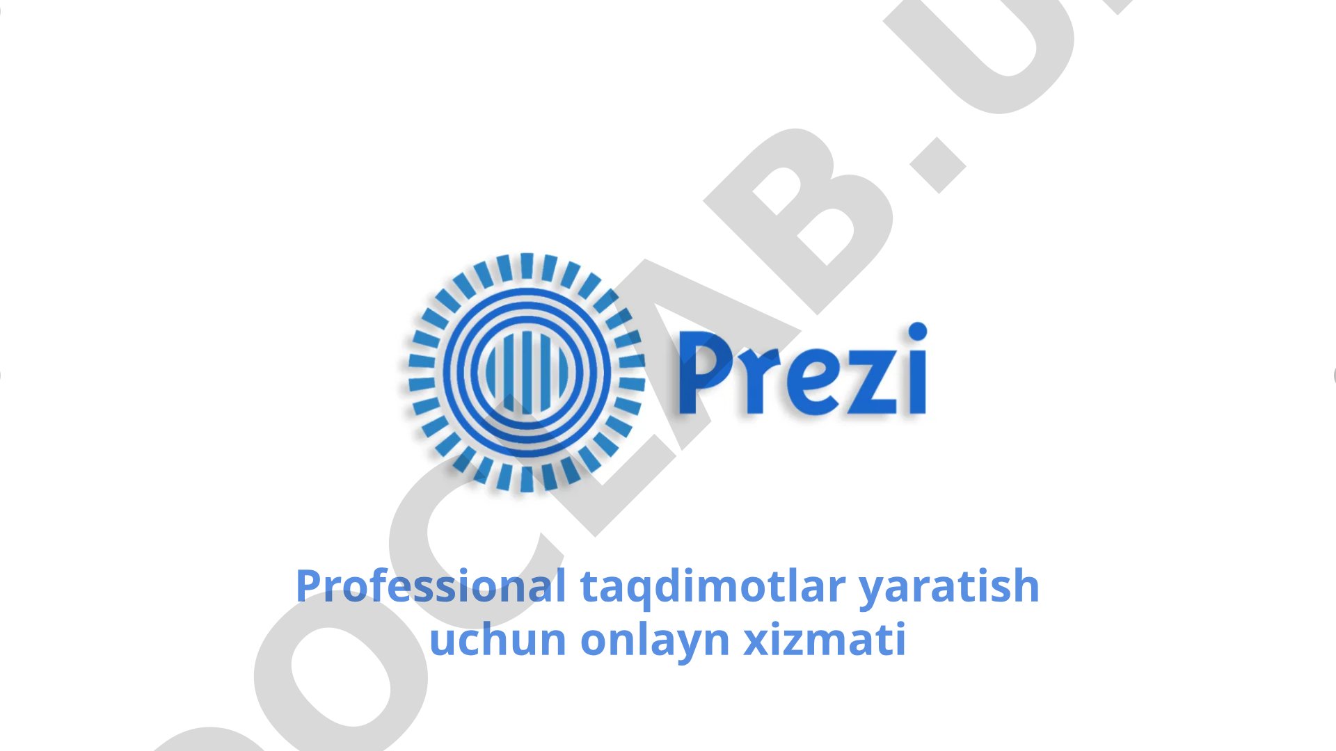 Prezi platformasining asosiy xususiyatlari: non-linearni tuzilma, vizual effektlar