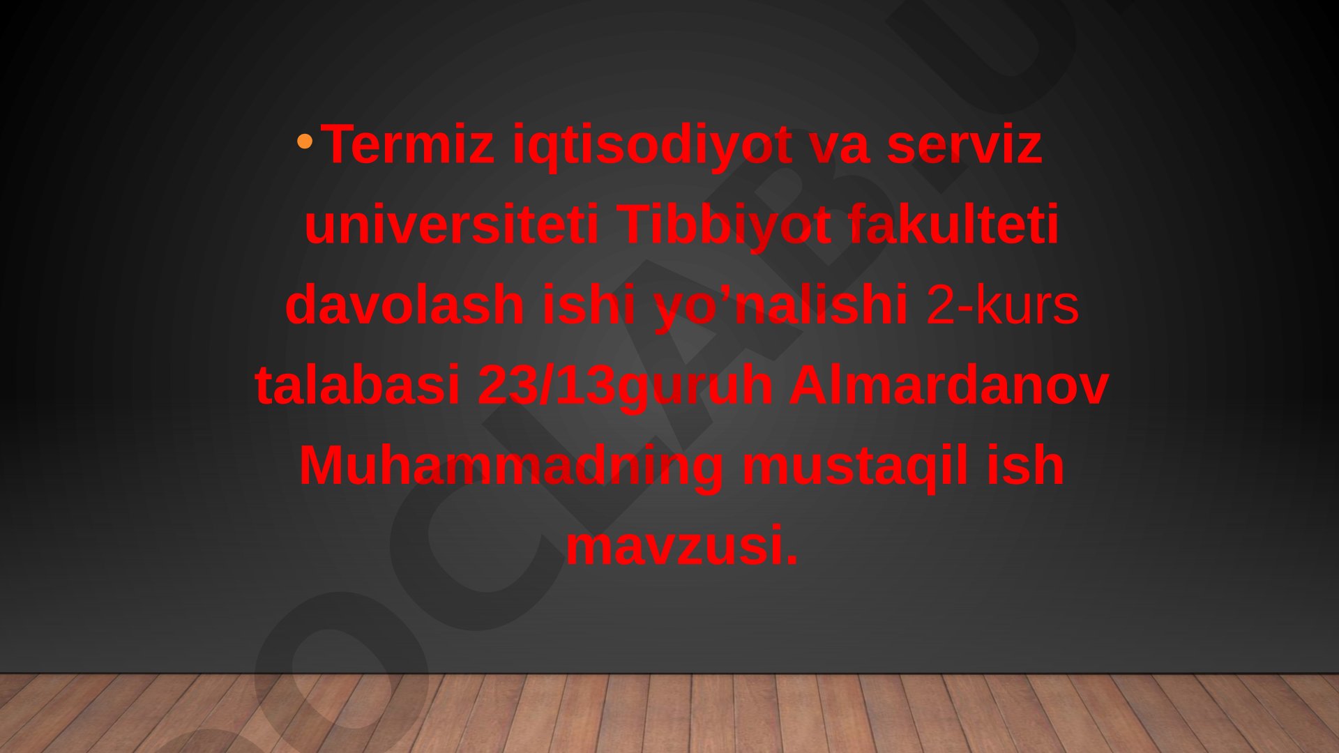 Suyaklar patologiyalarida bajariladigan operatsiyalar