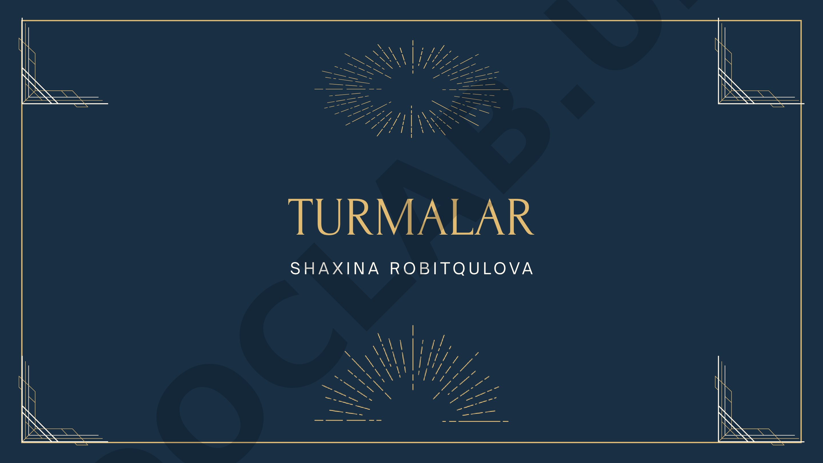 O’zbekiston hududidagi turmalar chet el amaliyoti