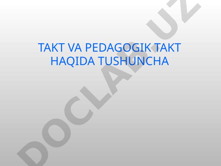 Pedagogik etika va o'qituvchi kasbiy madaniyati