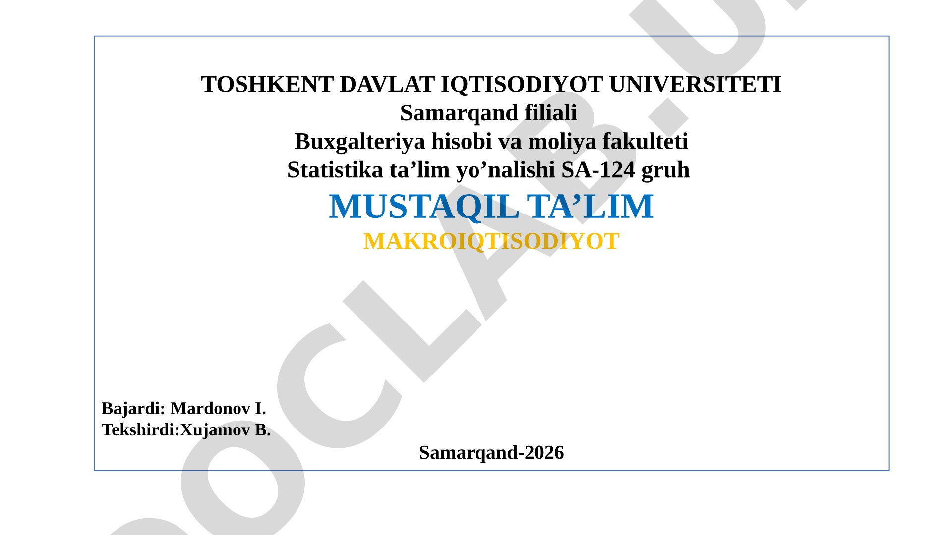 Pul-kredit siyosati va ulardan foydalanish ahamiyati tahlili