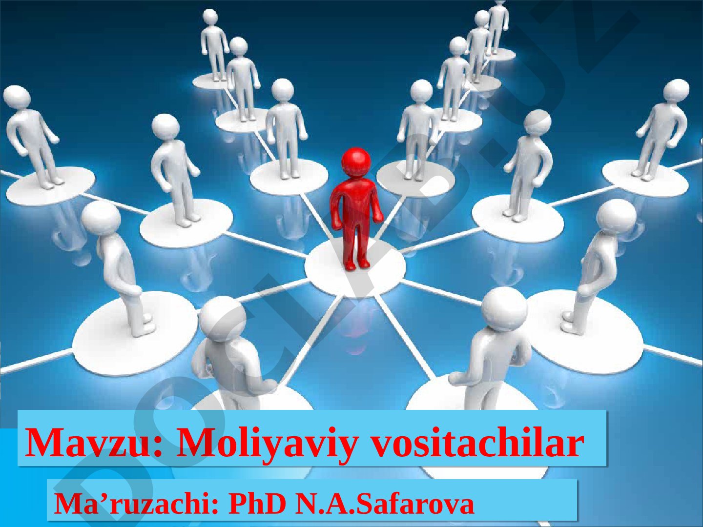 Moliyaviy vositachilar va ularning vazifalari, tasniflanishi haqida taqdimot