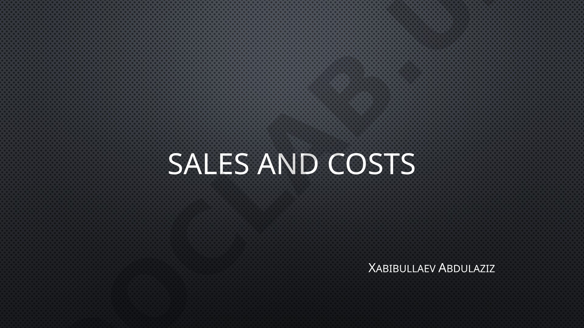 Explanation of cost of sales, its components, and calculation with example