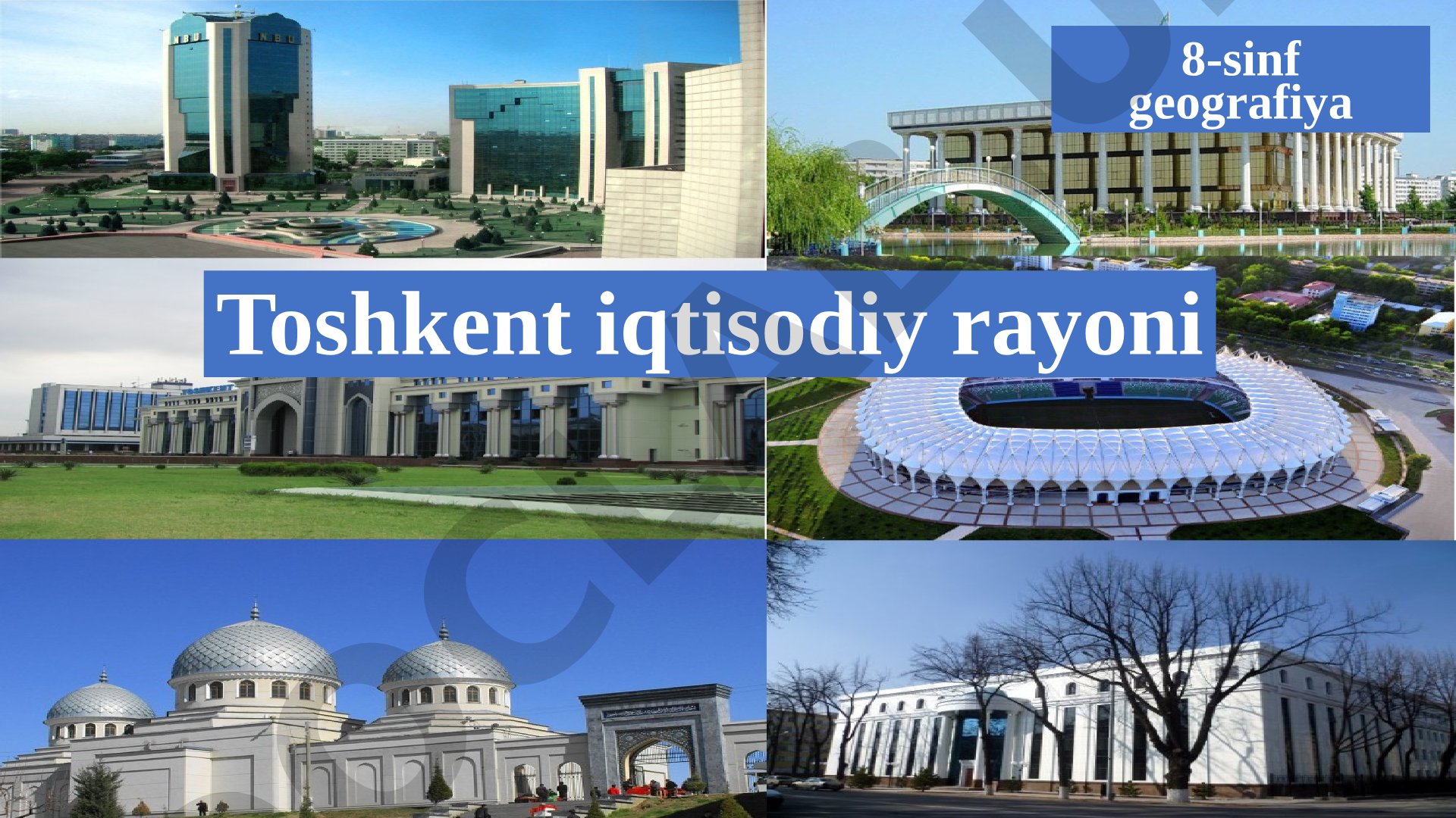 Toshkent iqtisodiy rayoni iqtisodiy geografik o‘rni va tabiiy boyliklari