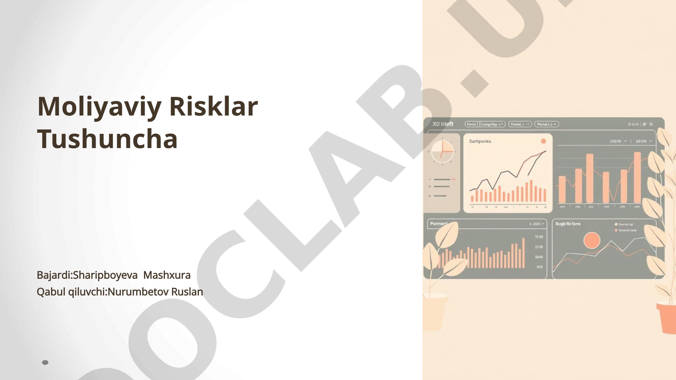 Moliyaviy risklarning mohiyati, turlari, sabablari va boshqarish usullari