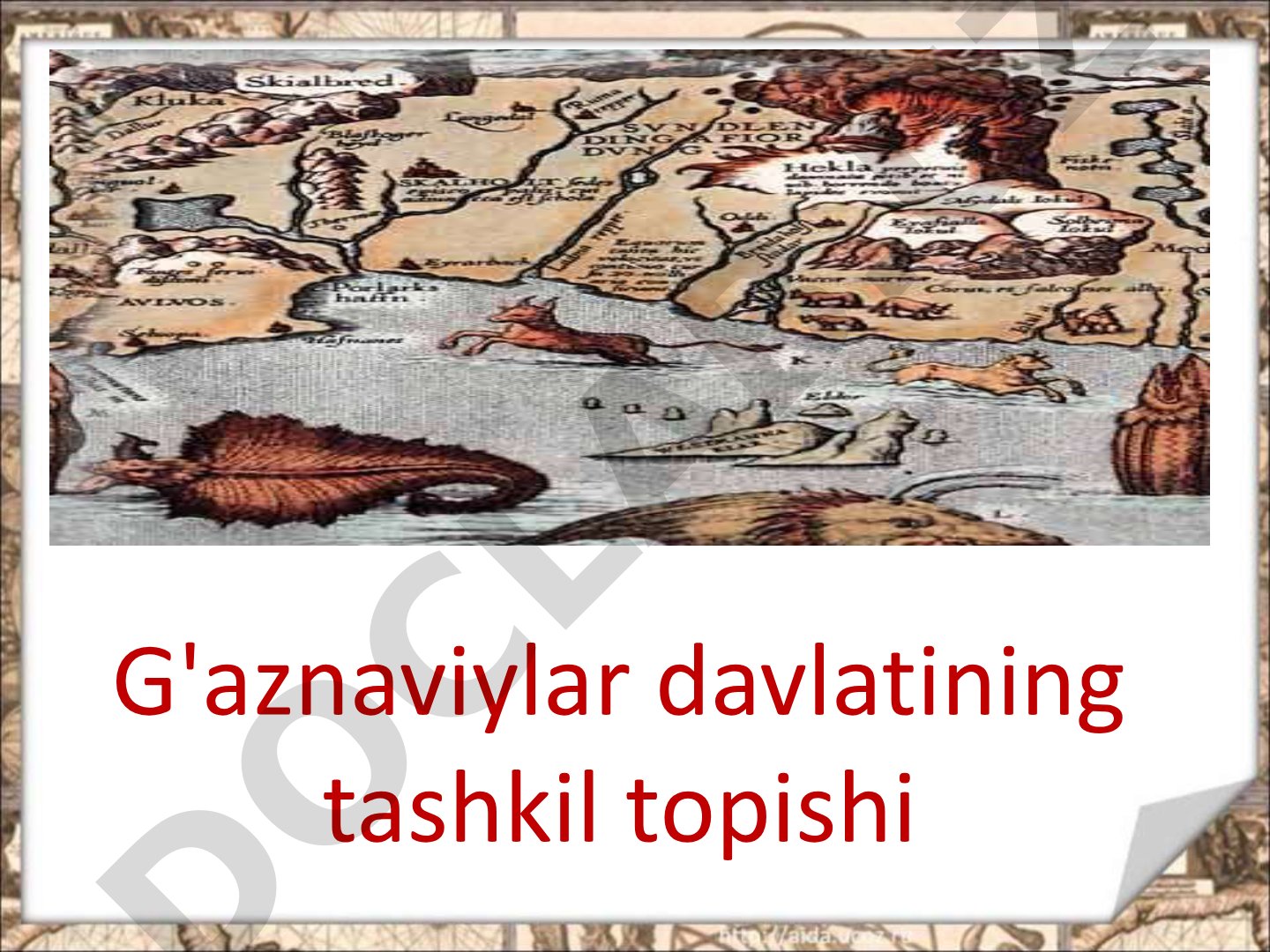 G'aznaviylar davlatining tashkil topishi
