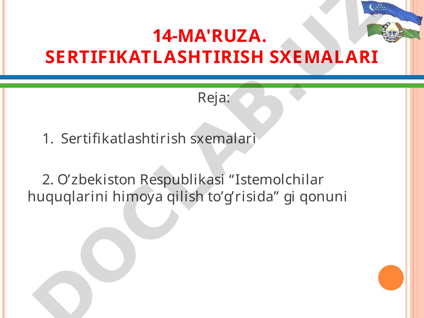 Sertifikatlashtirish sxemalari