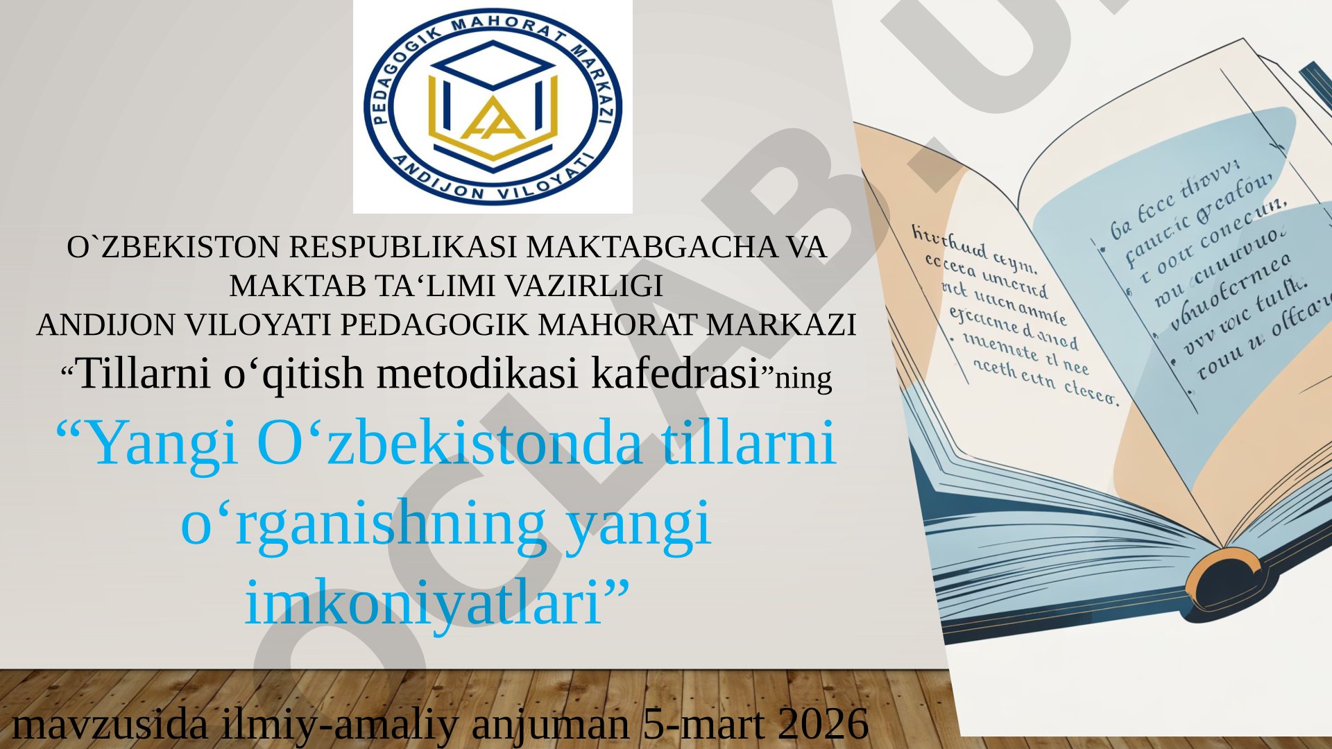 Yangi O'zbekistonda tillarni o'rganishning yangi imkoniyatlari