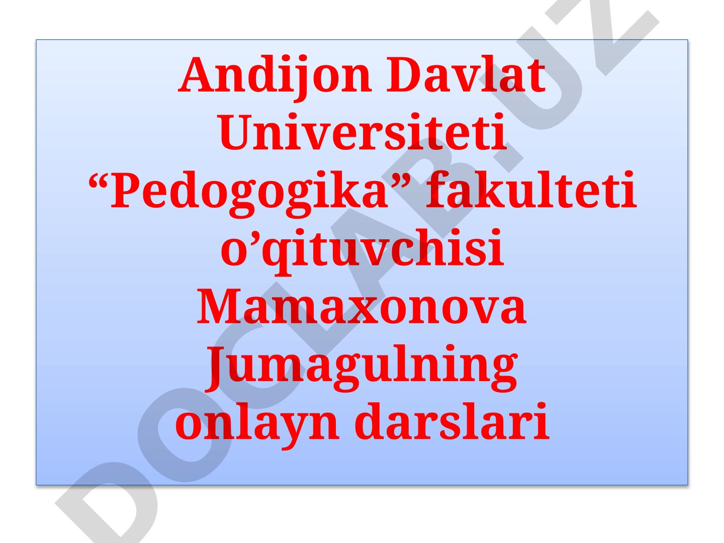 Tabiat bilan tanishtirish mashg'ulotlarini rejalashtirish va mazmuni yoritilgan
