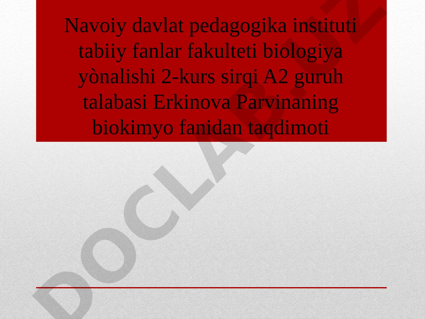 Lipidlar va ularning xususiyatlari