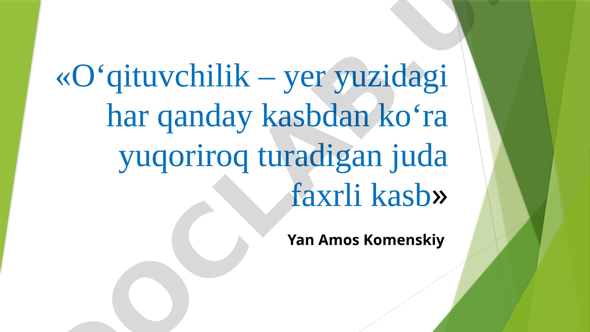 Tarbiyaviy faoliyat diagnostikasi va korreksiyasi predmetining kasbiy faoliyat sohasi sifatida