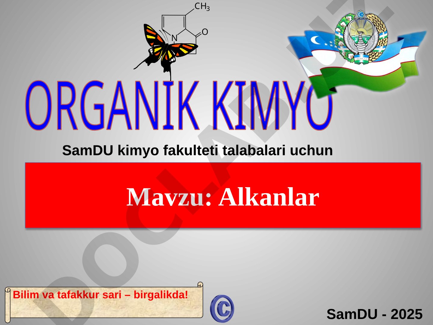 Alkanlar