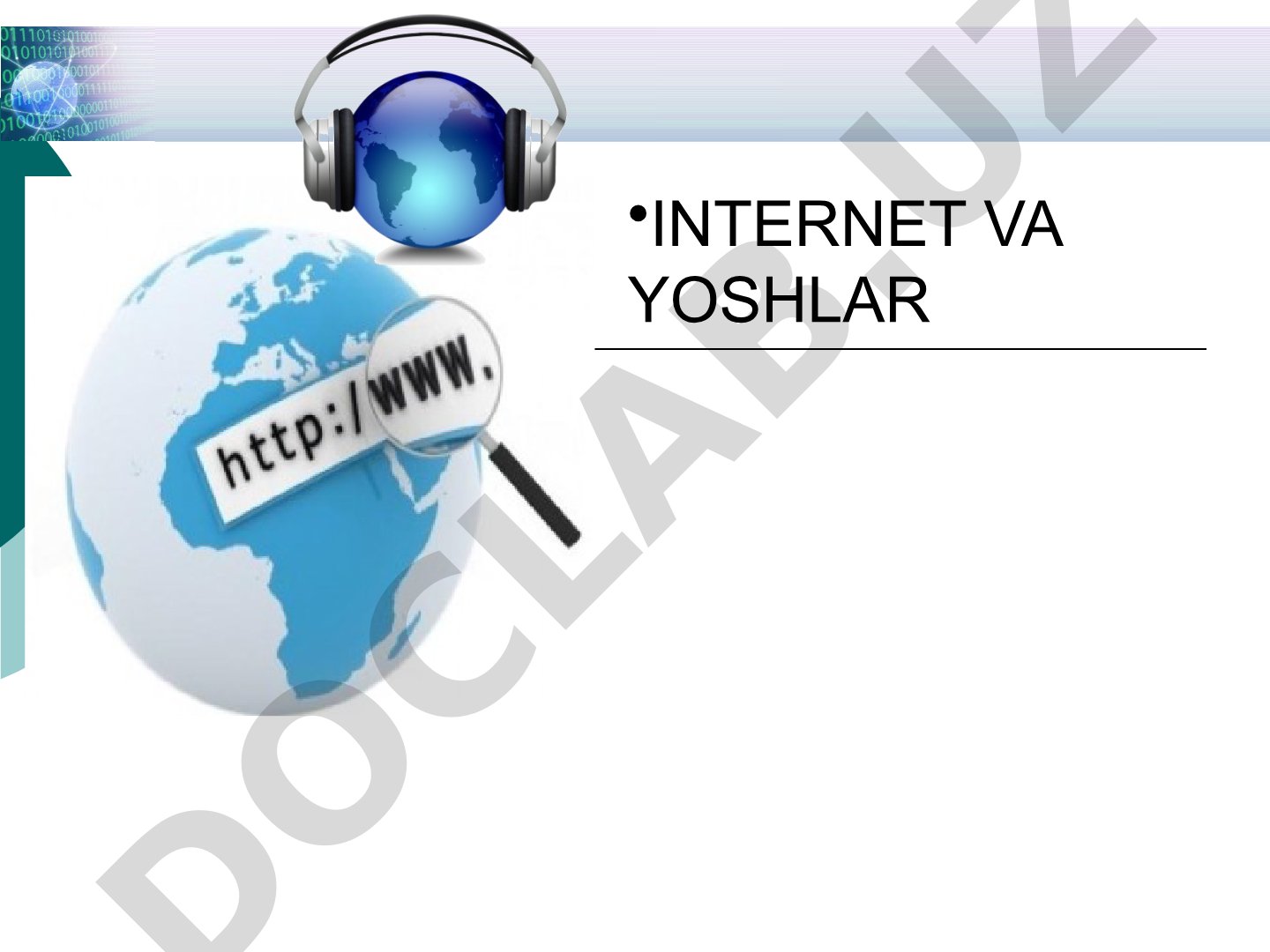 Internet va yoshlar