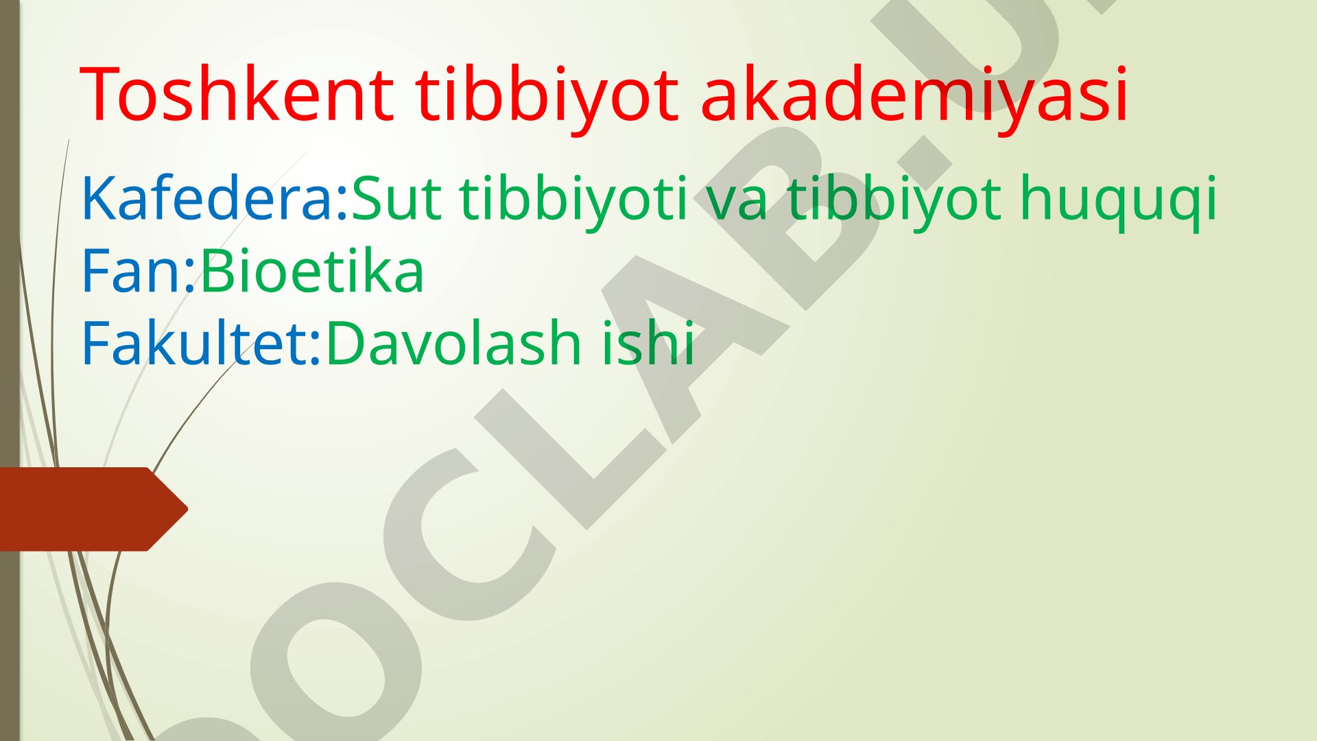 Narkalogiyaning ahloqiy-etik muammolari
