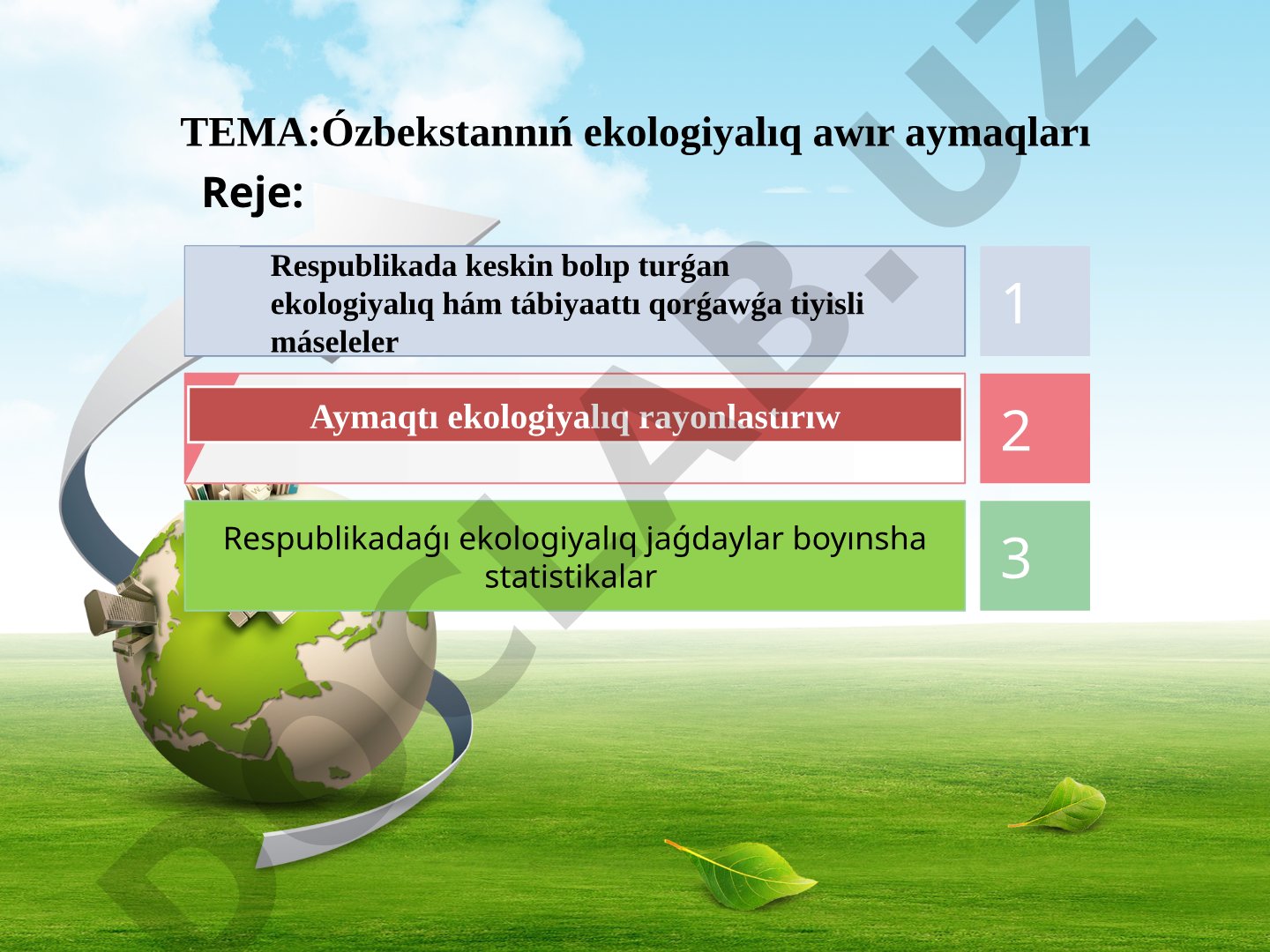 O'zbekistonning ekologik og'ir hududlari