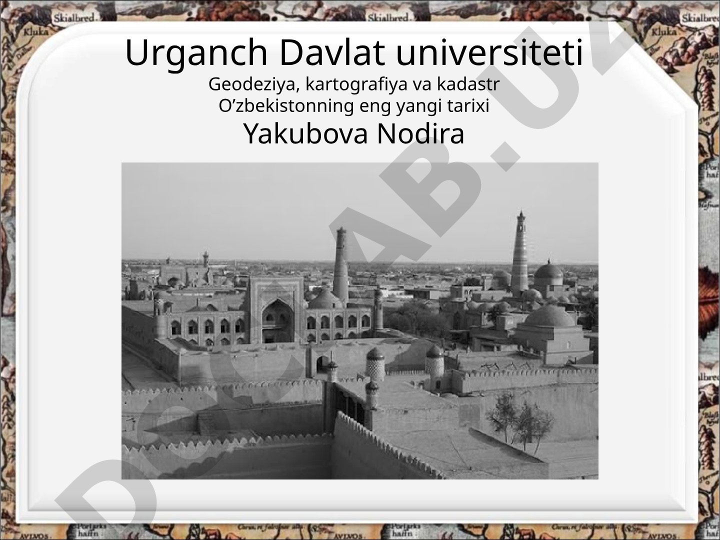Xiva xonlari arxivi hujjatlari