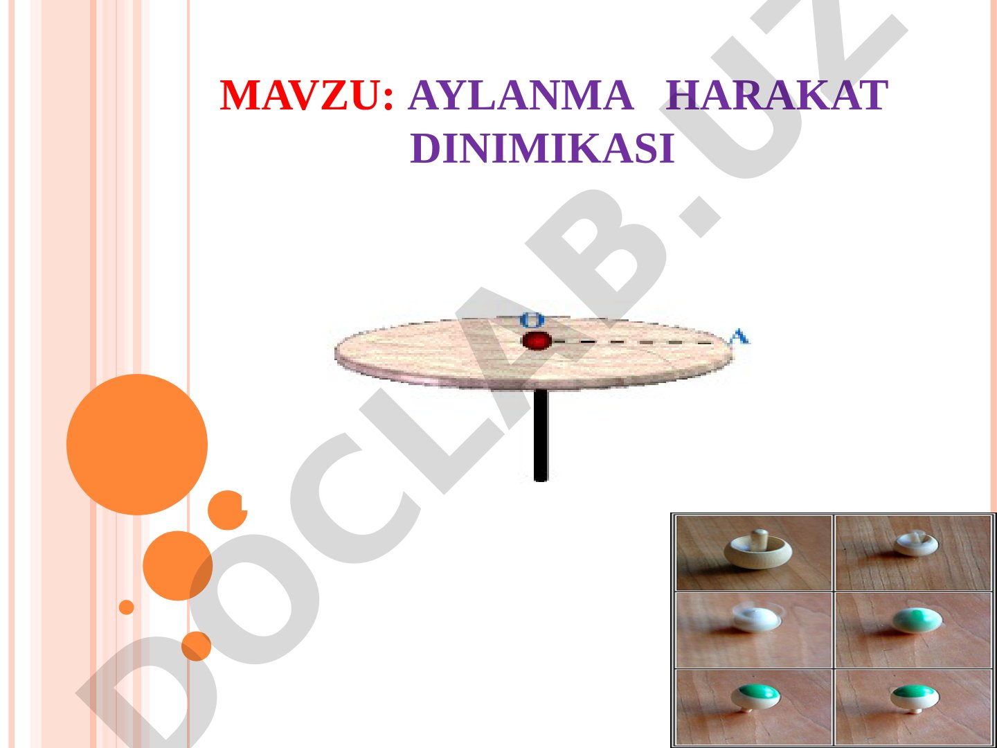 Aylanma harakat dinamikasi